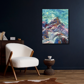 Mountain Heart Canvas Wall Art